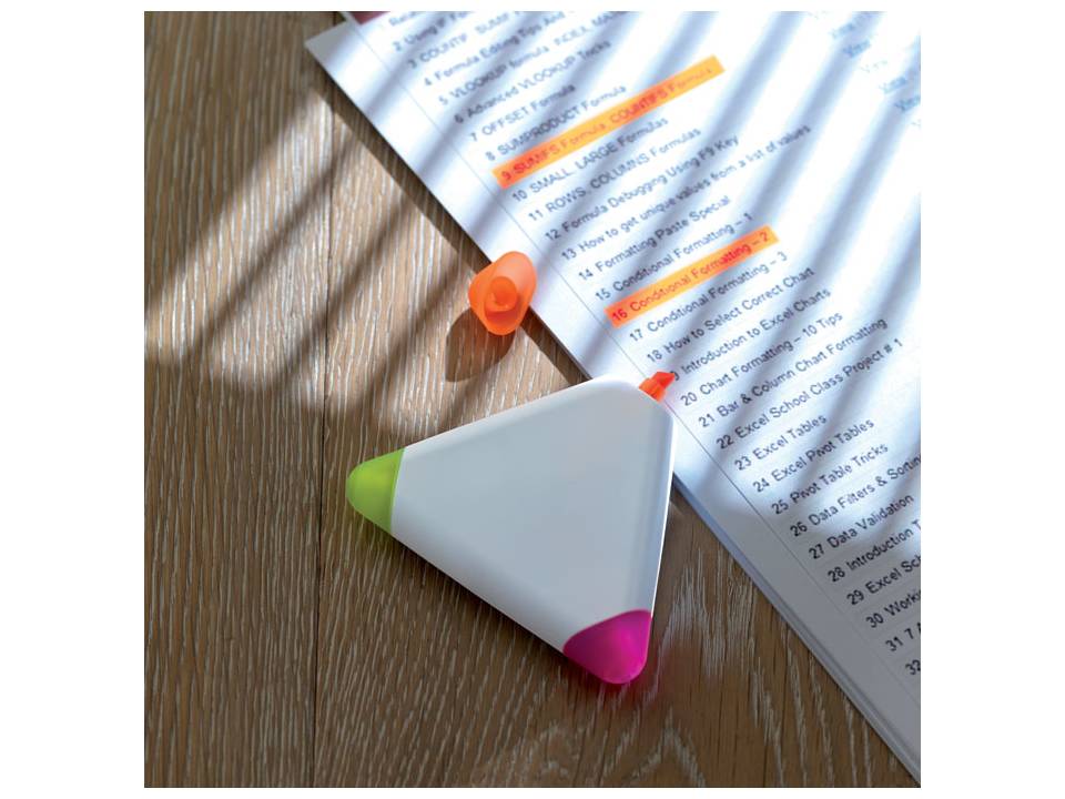 3 kleuren markeerstift 4