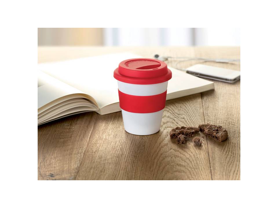 Astoria beker met siliconen deksel - 350 ml 6