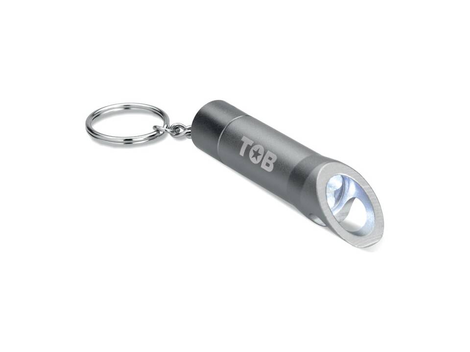 Metalen sleutelhanger met LED 8