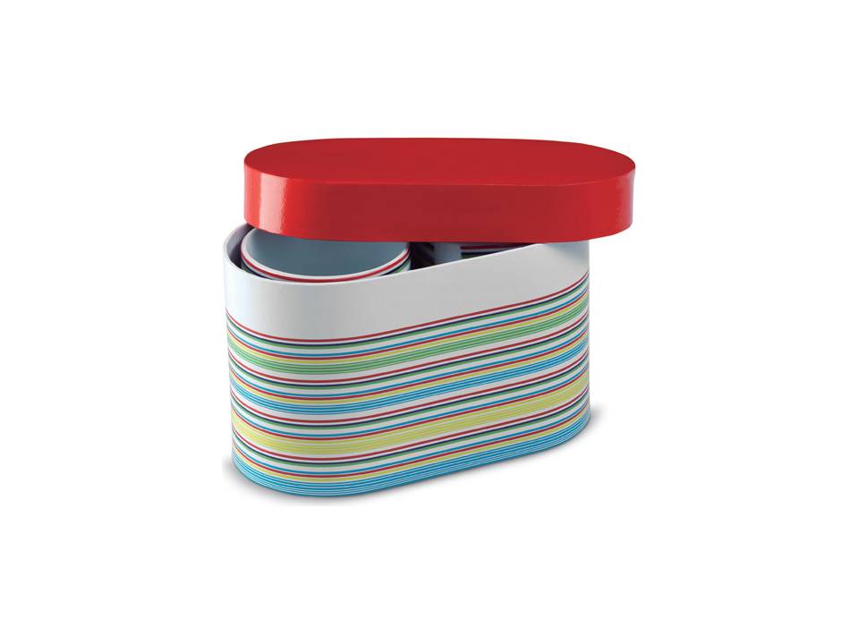 Kleurrijke koffieset - 2x 280 ml 4