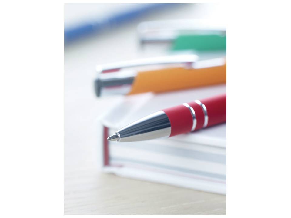 Aluminium pen met rubber afwerking 4