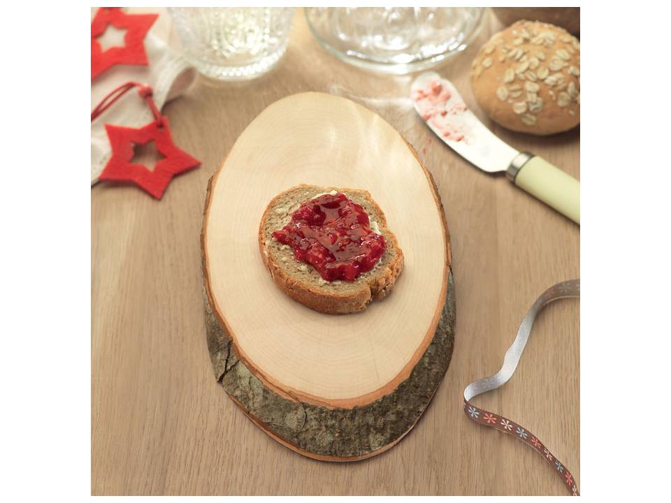 Ovale houten snijplank 1