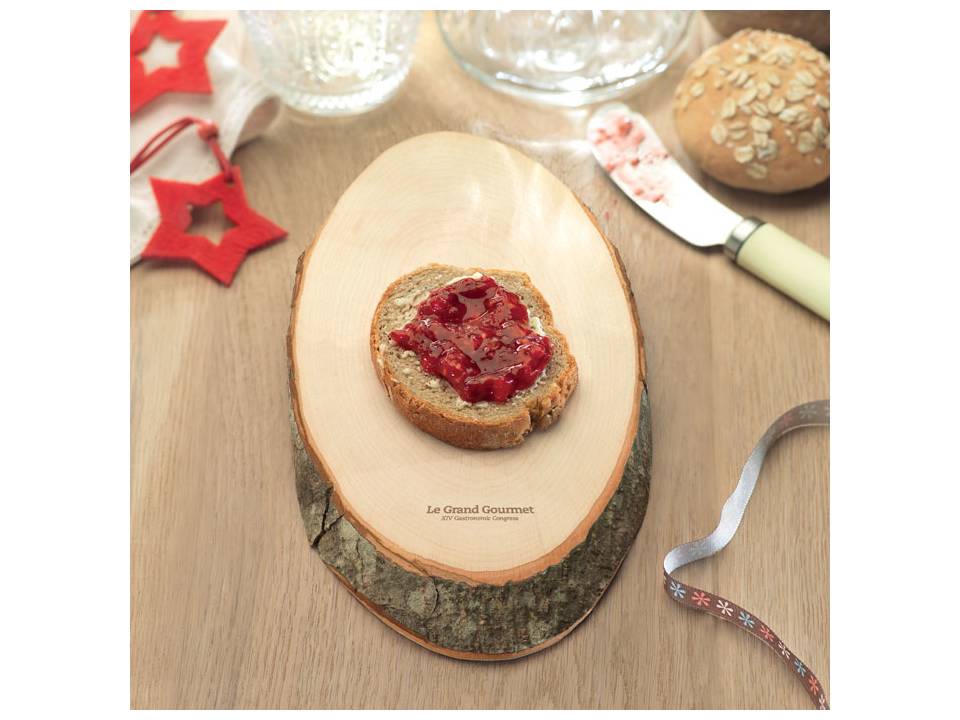 Ovale houten snijplank 2