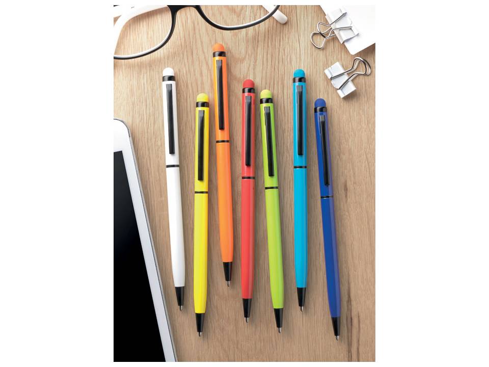 Stylus balpen van aluminium 14