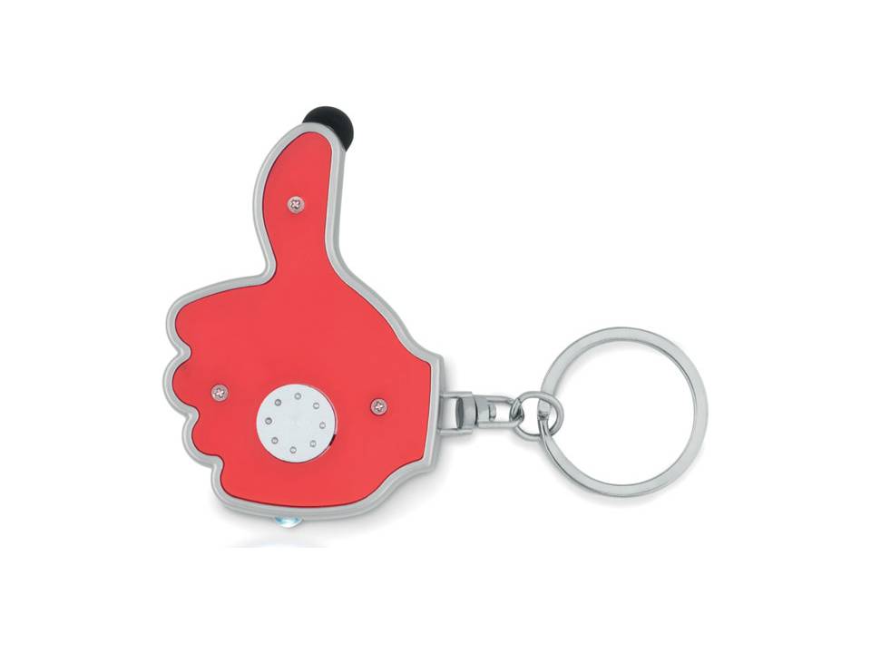 Hygiënische stylus sleutelhanger Thumbs Up 11