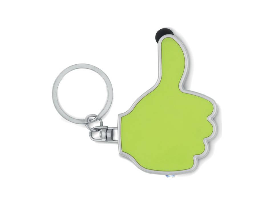 Hygiënische stylus sleutelhanger Thumbs Up 8