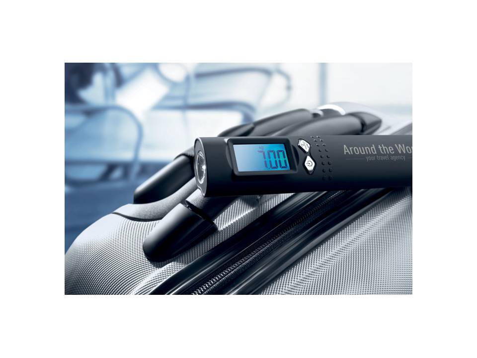 Bagageweger, powerbank en zaklamp - 2500 mAh 2
