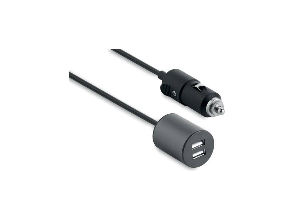 USB auto-oplader - 1,5 m kabel 1