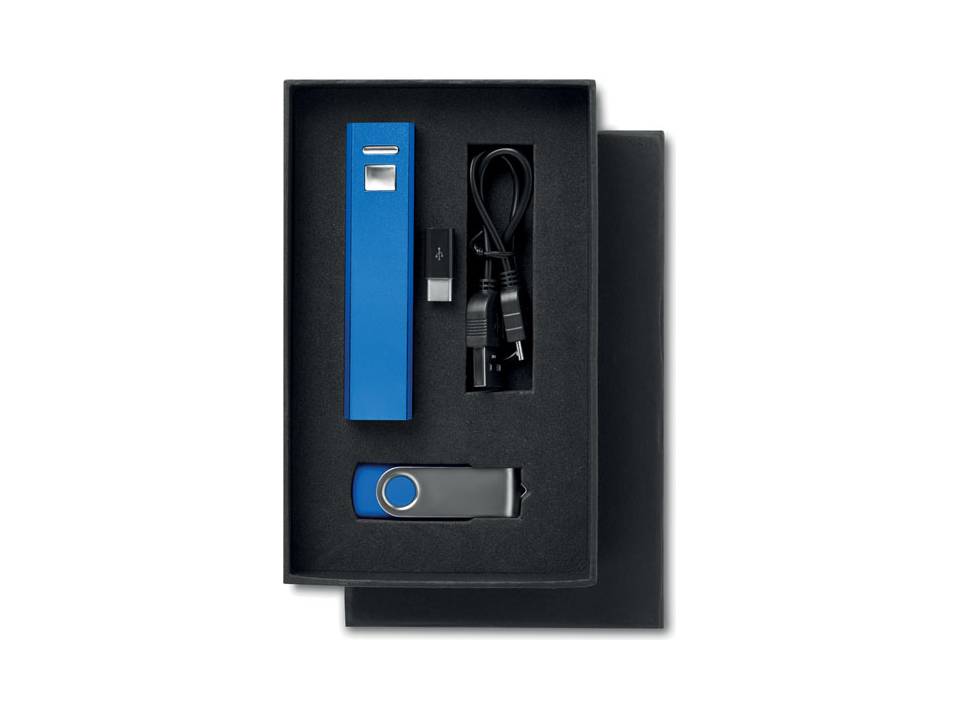 8 GB USB-stick met powerbank - 2200 mAh 8