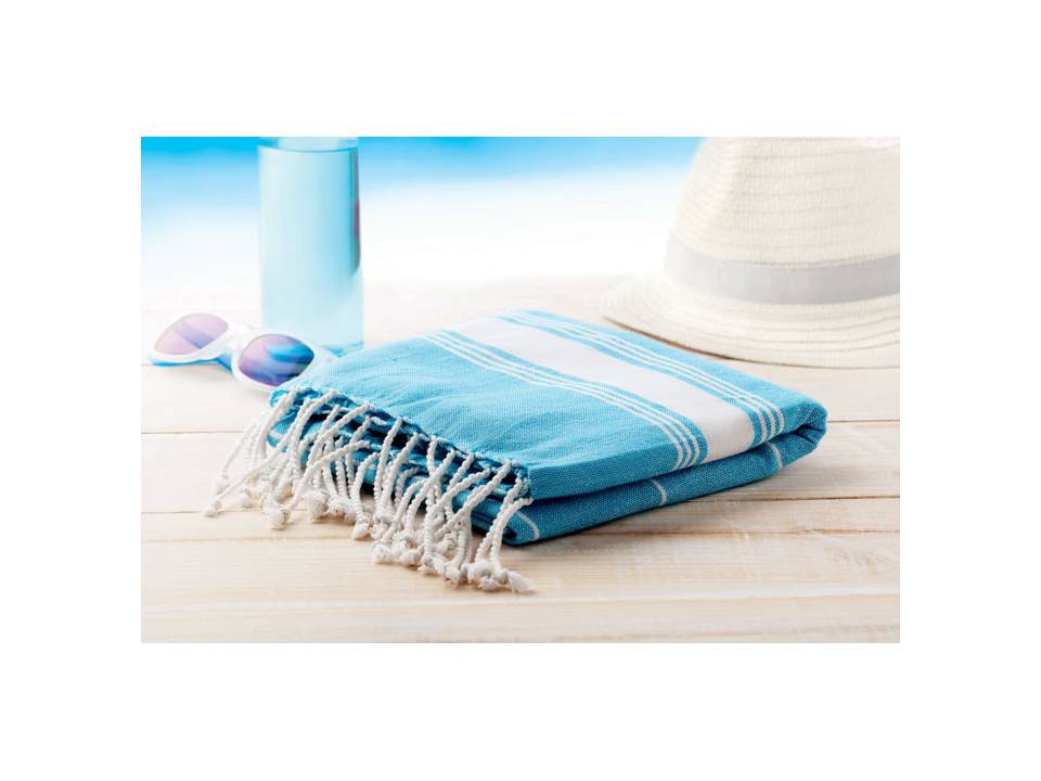 Hamam- en strandhanddoek 10