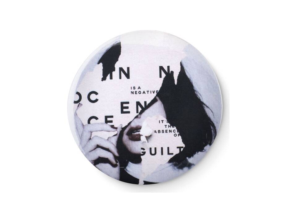 Metalen button - Ø5,8 cm 3