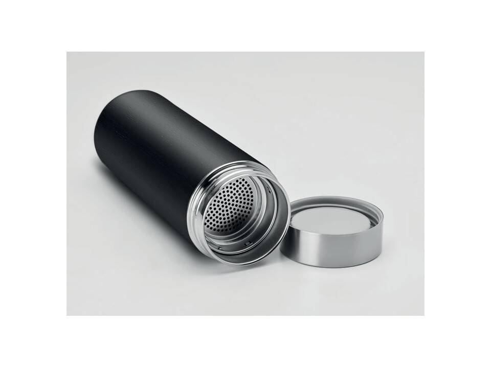 Roestvrijstalen bamboe fles - 400 ml 5