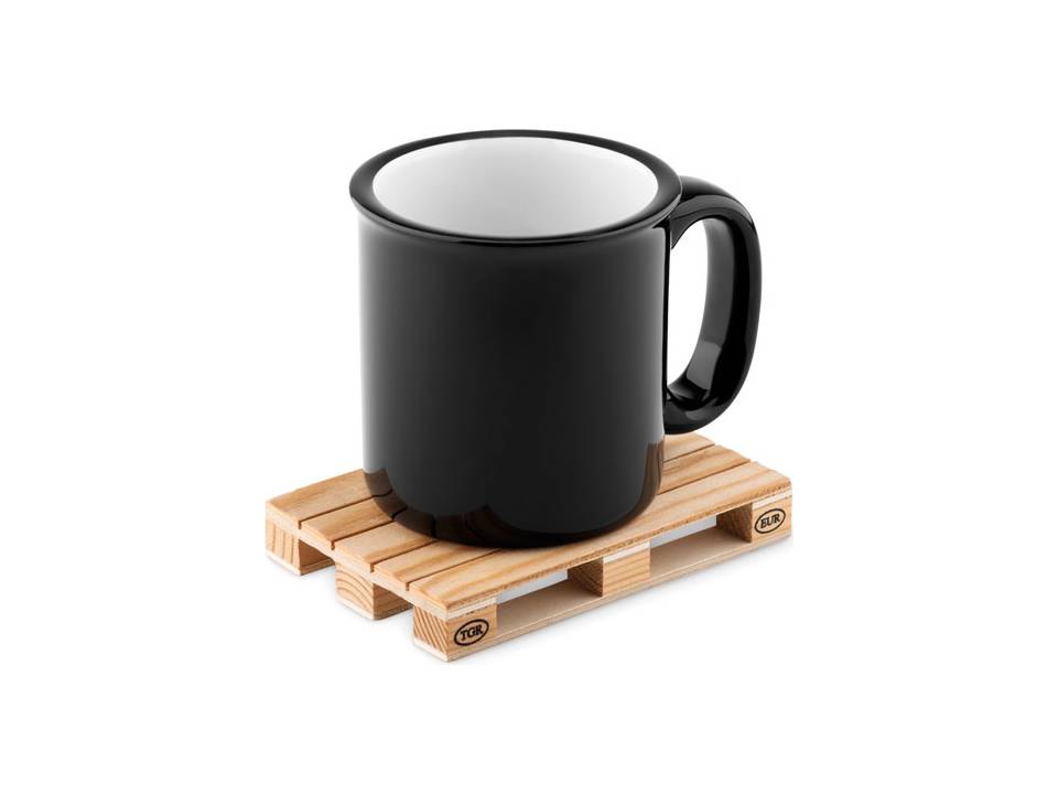 Houten onderzetter 1