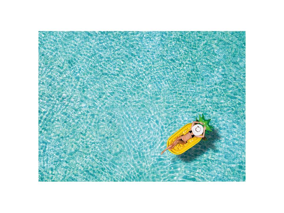 Opblaasbaar luchtbed Ananas 3