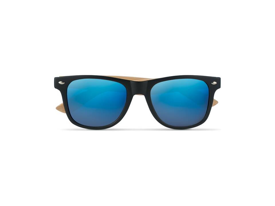 Zonnebril met bamboe frame