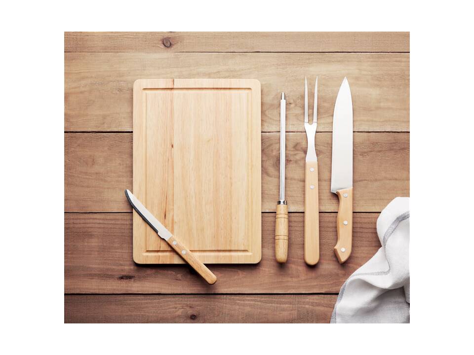 4-Delige BBQ accessoire set 5