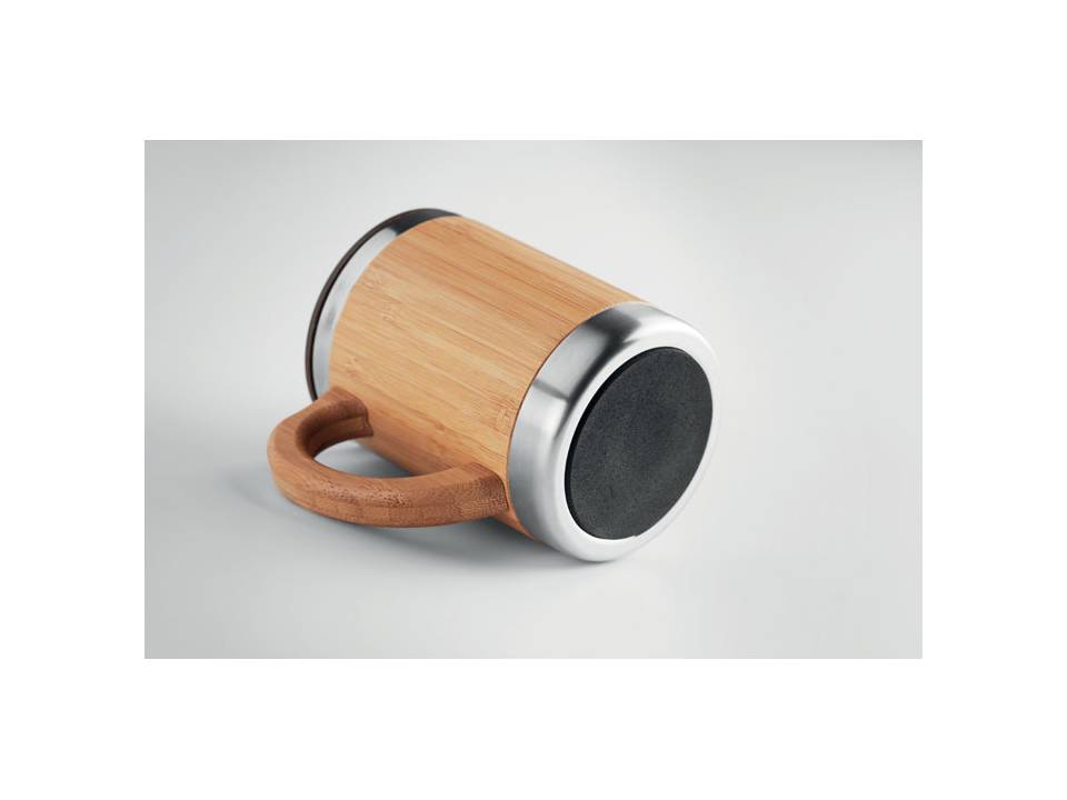 Bamboe RVS drinkbeker - 300 ml 6