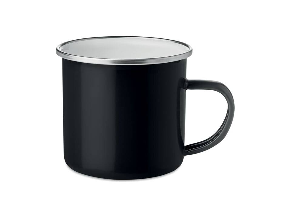 Metalen mok emaille coating - 350 ml