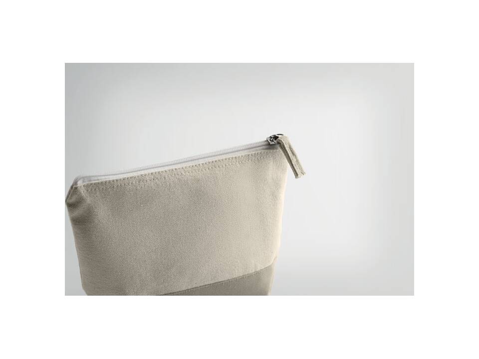 2-Kleurige katoenen toilettas 4