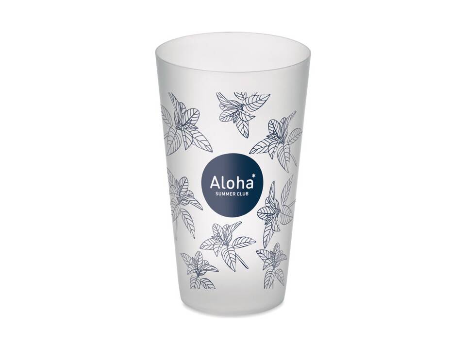 Frosted PP cup - 550 ml 1