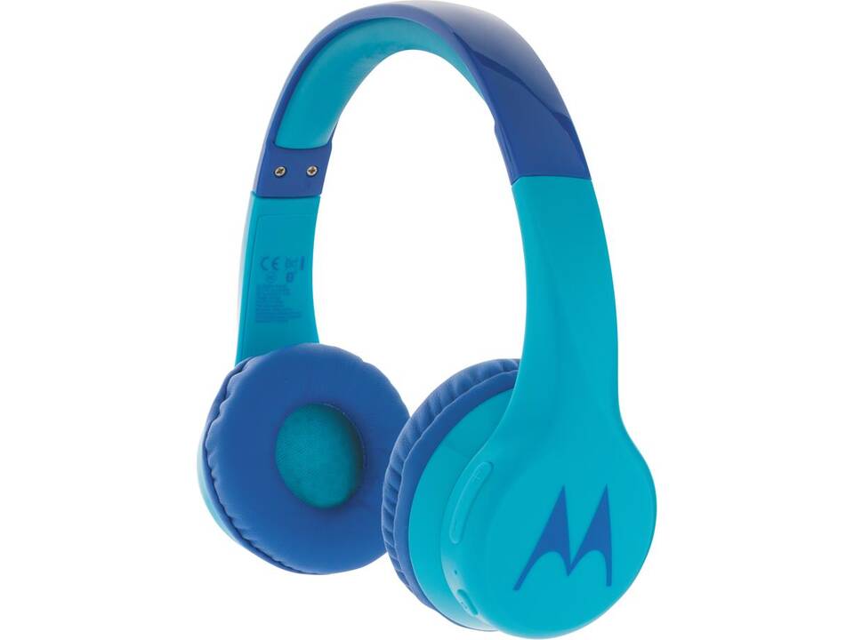 Motorola JR 300 kids wireless safety hoofdtelefoon-blauw