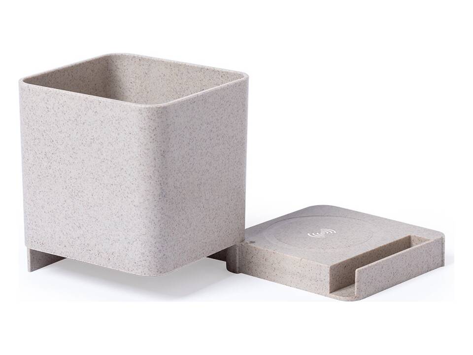 Multifunctioneel pennenbakje uit tarwestro 2