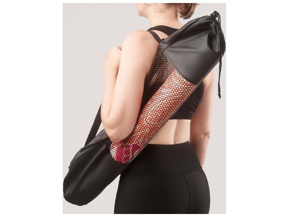 Custom-Made Suède achtige microvezel yogamat met rubber – volledig eigen design 5