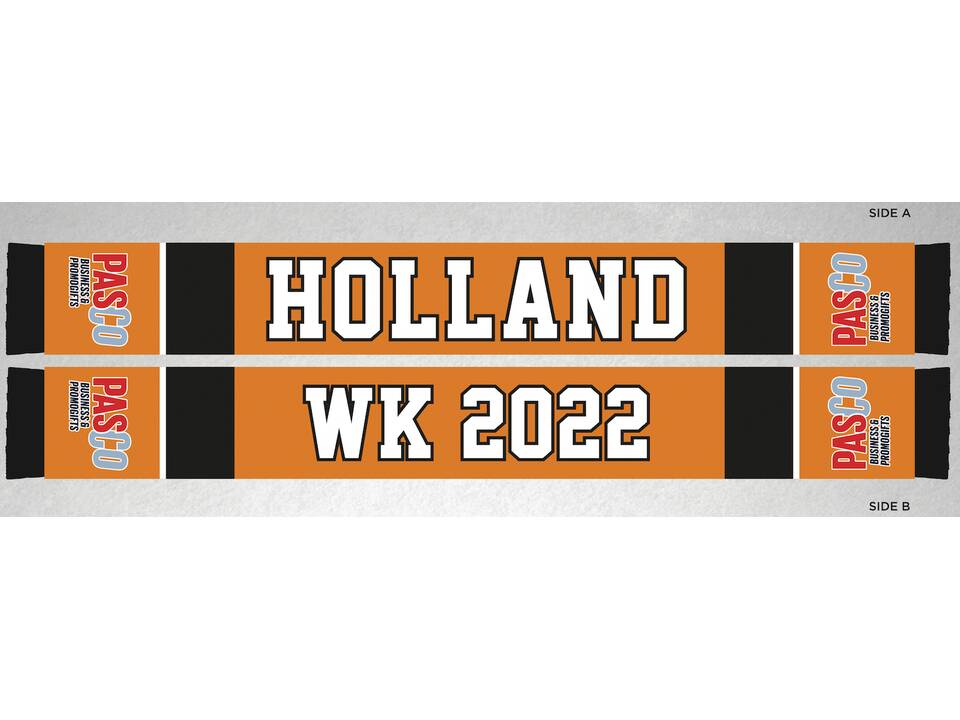 Eigen design Voetbal Sjaals Premium 19