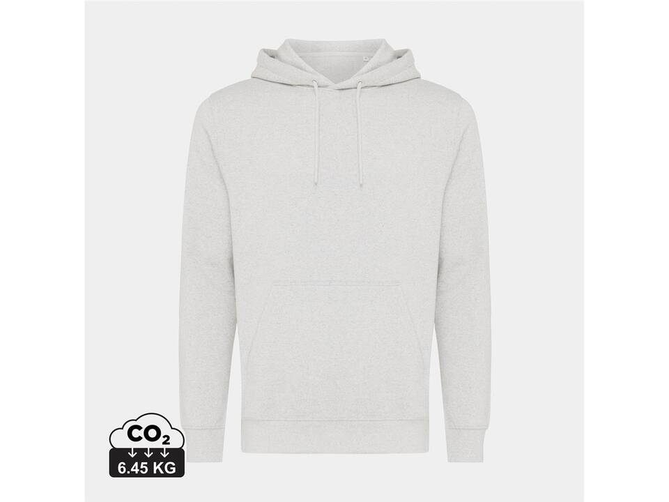 Iqoniq Rila lichtgewicht gerecycled katoen hoodie 62