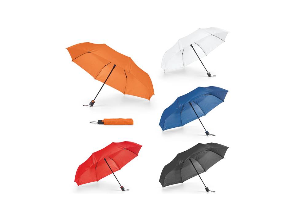 Opvouwbare paraplu in hoes Ø98 cm