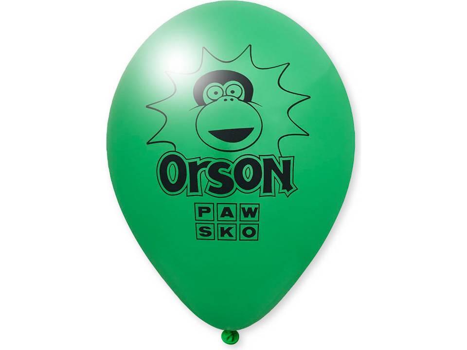 Ballonnen Ø27 cm - 1 kleur bedrukking 14