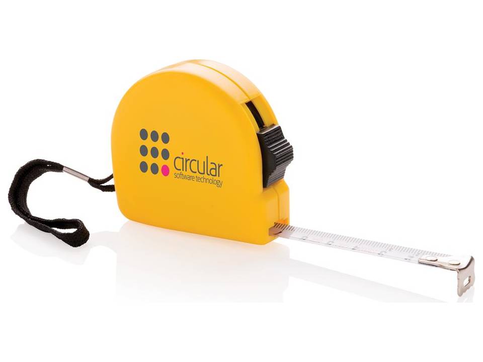 3 meter rolmaat met riemclip 2