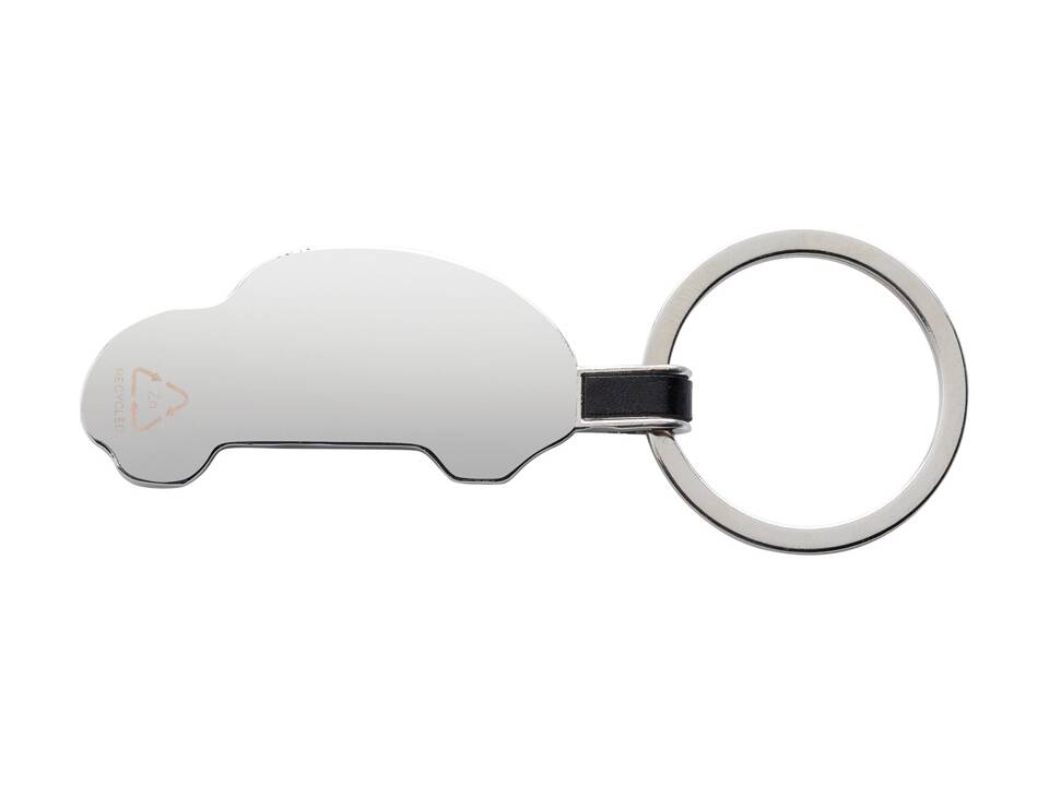 RCS autosleutelhanger van gerecycled zinc alloy 3