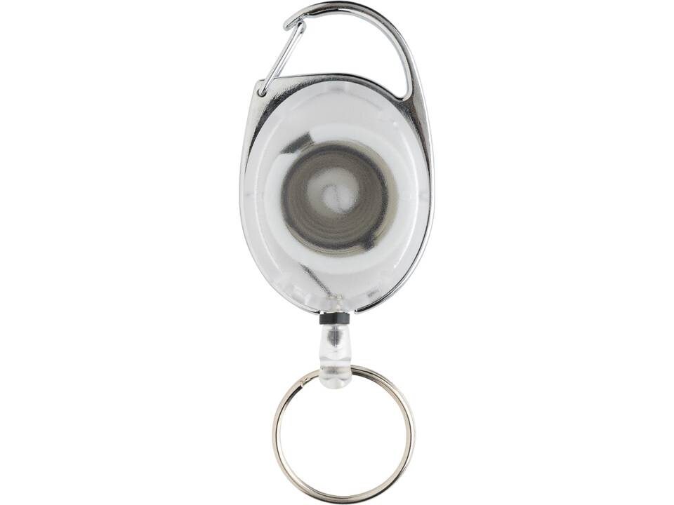 Roller clip sleutelhanger gemaakt van RCS gerecycled plastic 9