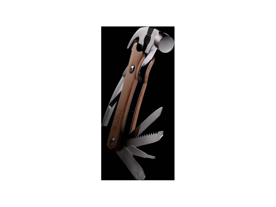 FSC® houten multitoolhamer met 10 functies 8