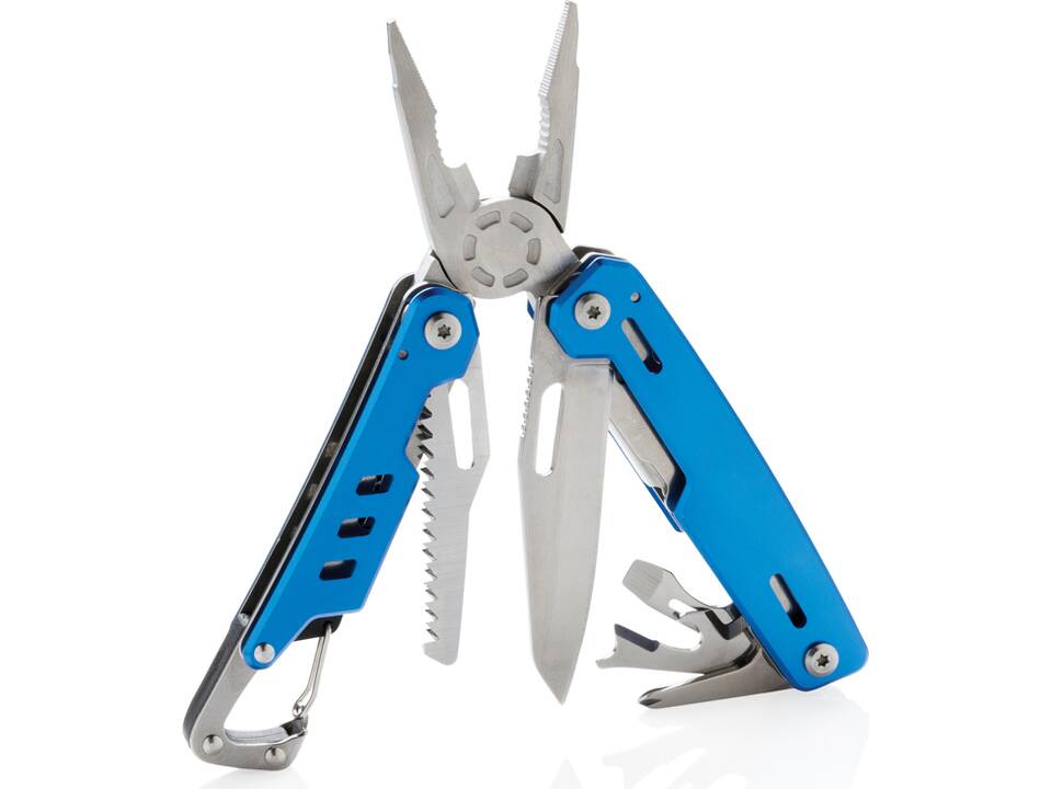 Solid multitool met karabijnhaak 25