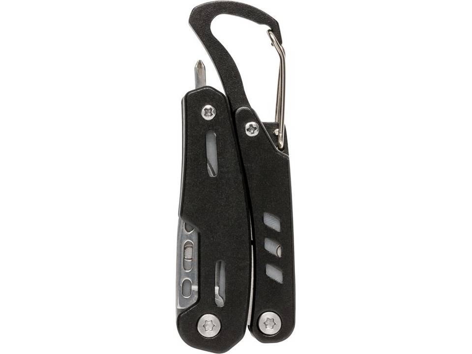 Solid mini multitool met karabijnhaak 19