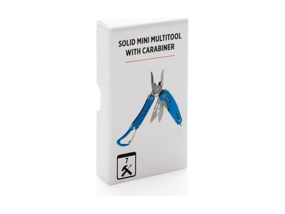 Solid mini multitool met karabijnhaak 5