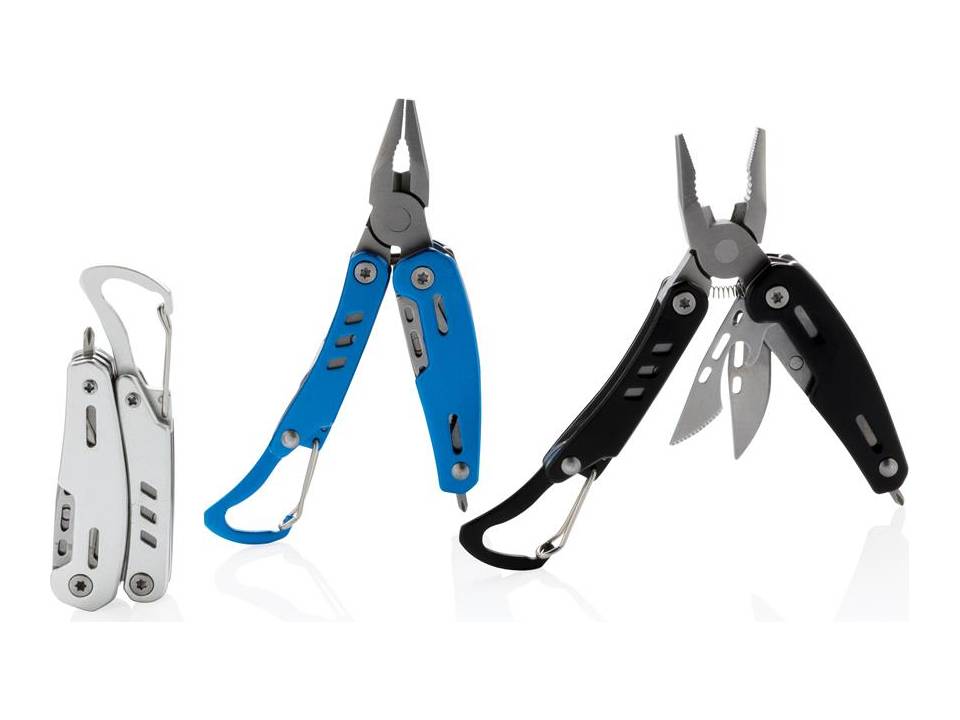 Solid mini multitool met karabijnhaak 6