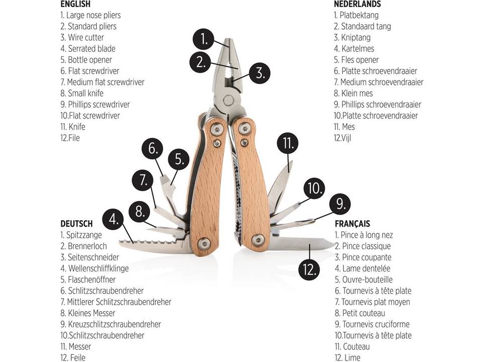 Multitool Wood Mini 6