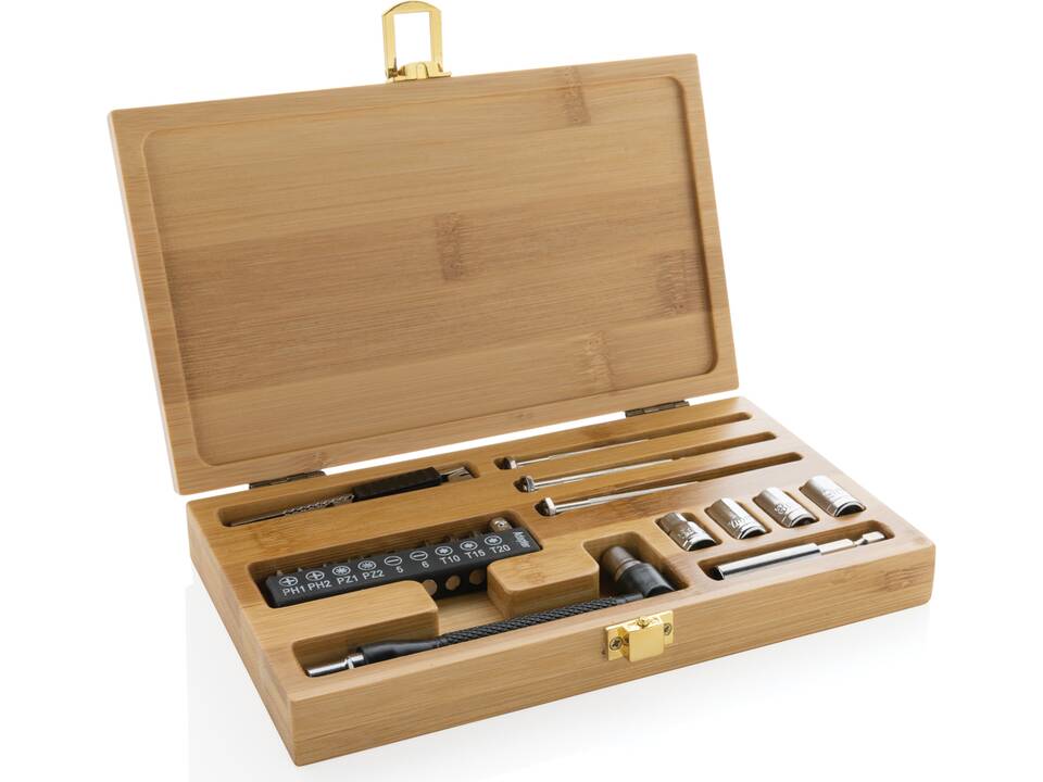 Carvine 21-delig bamboe gereedschapset 1