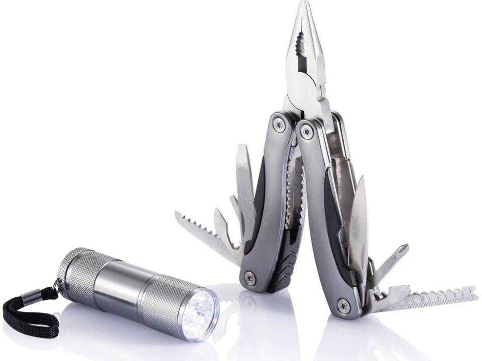 Multitool met zaklamp 8