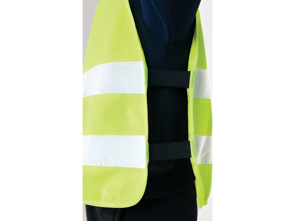 GRS gerecycled PET reflecterend veiligheidsvest 7-12 jaar 8