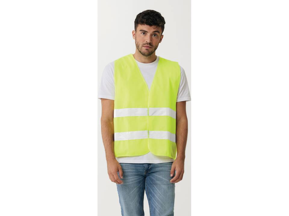 GRS gerecycled PET reflecterend veiligheidsvest 4