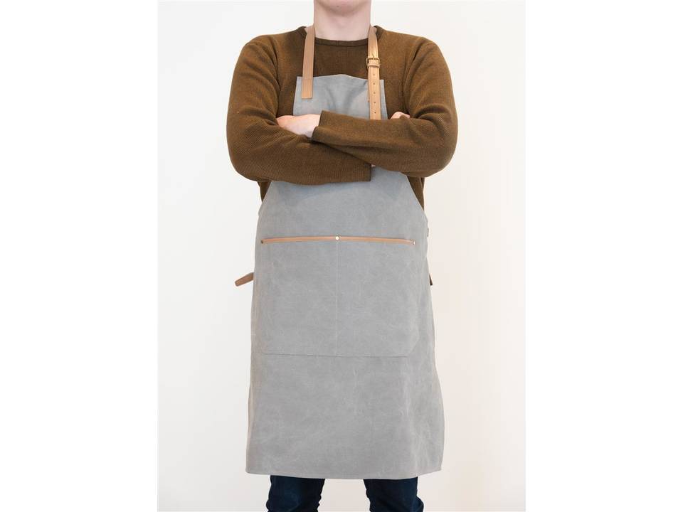Deluxe canvas keukenschort 7