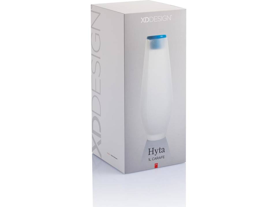 Matglazen tafelkaraf van Hyta - 1000 ml 6