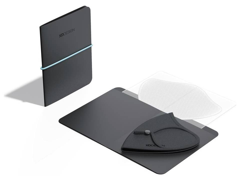 Wasbare mondmasker set - 95% filterefficiëntie - 5 herbruikbare filters - opbergzakje 11