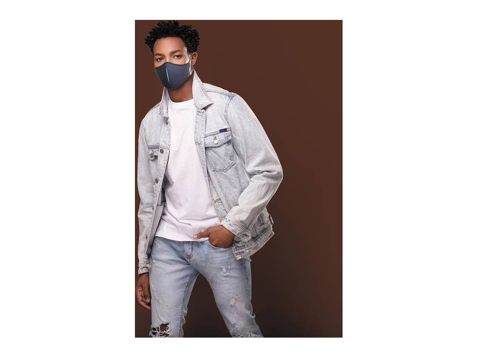 Wasbare mondmasker set - 95% filterefficiëntie - 5 herbruikbare filters - opbergzakje 14