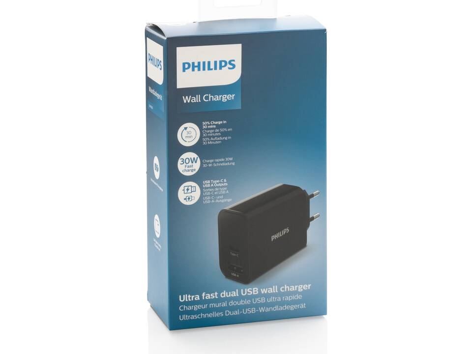 Philips snellader met dual output en PD - 30 W 7