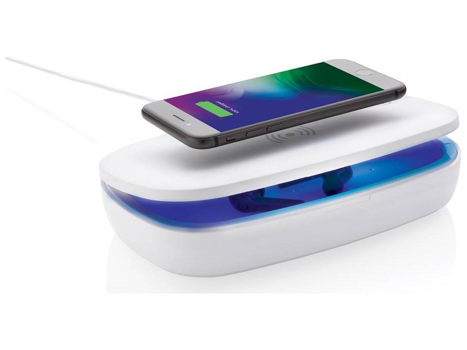 UV-C sterilisator draadloze oplader - desinfecteert voor 99,9% - 5W 3